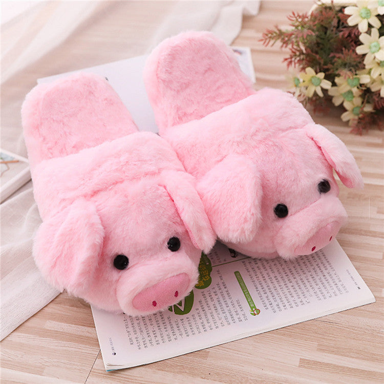 Cute pig pig floor slippers