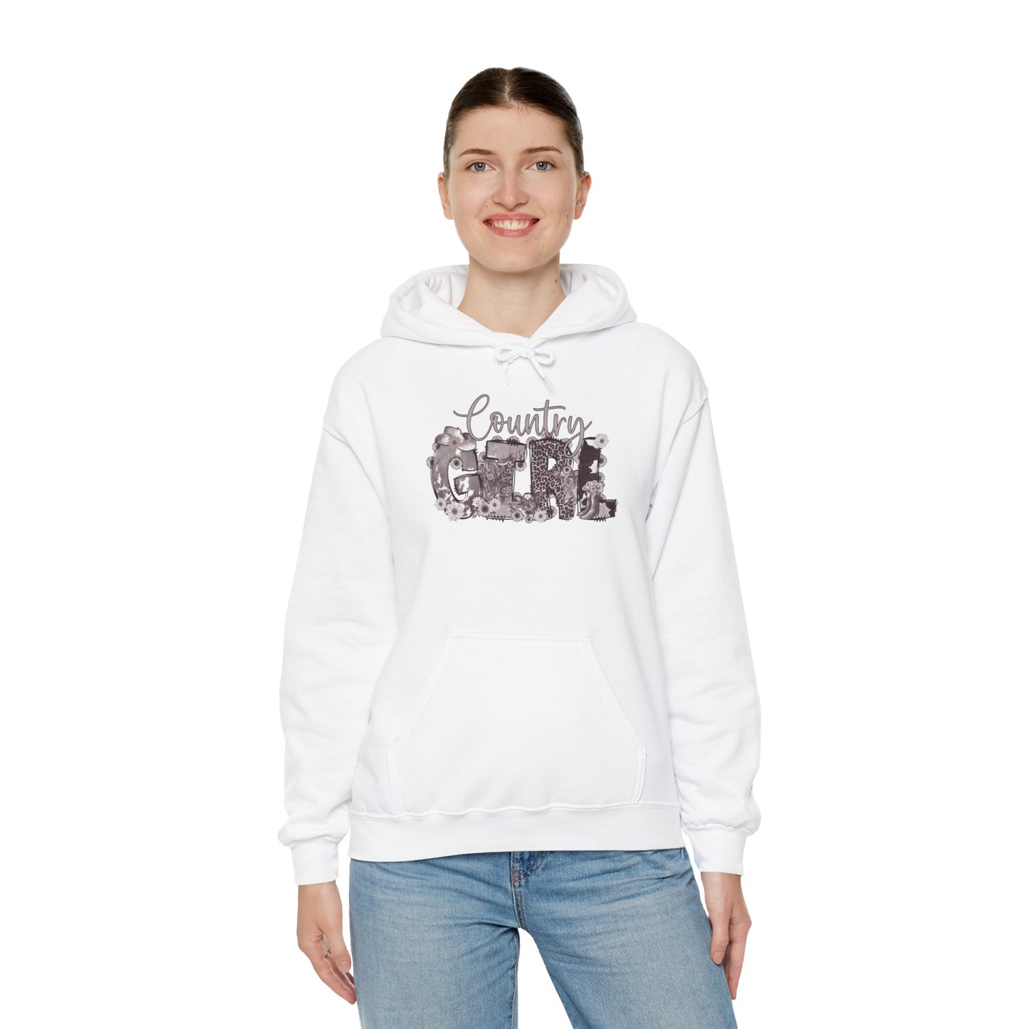 Unisex Hooded outdoor sweatshirt-country girl