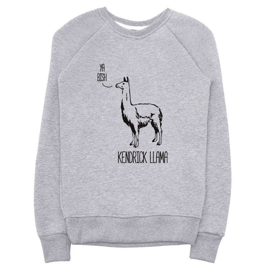 Kendrick Llama Animal Print Women's Sweatshirt