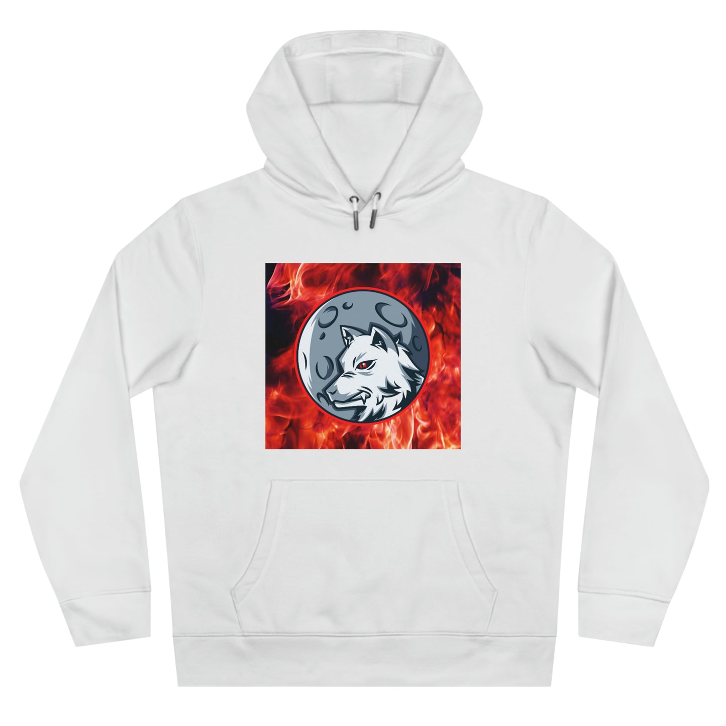 King Hooded Sweatshirt-wolf