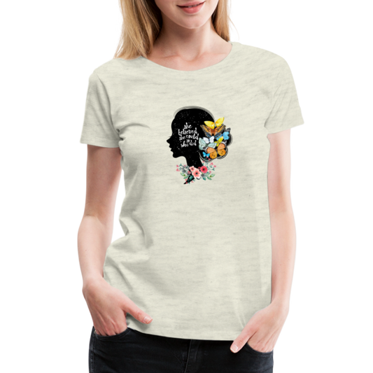 Women’s Premium T-Shirt - heather oatmeal