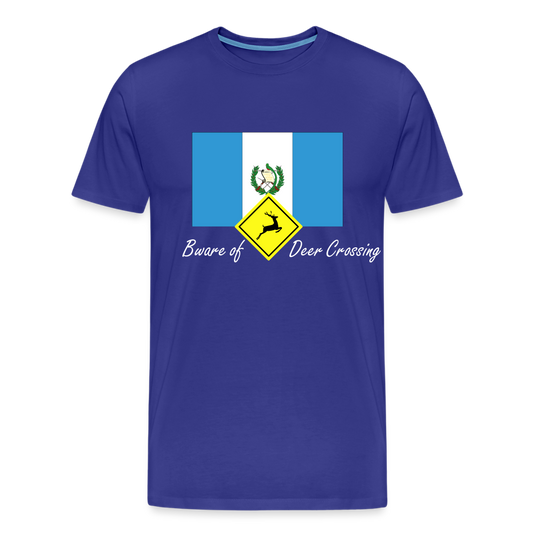 Men's Premium T-Shirt-Deer Guatemala - royal blue