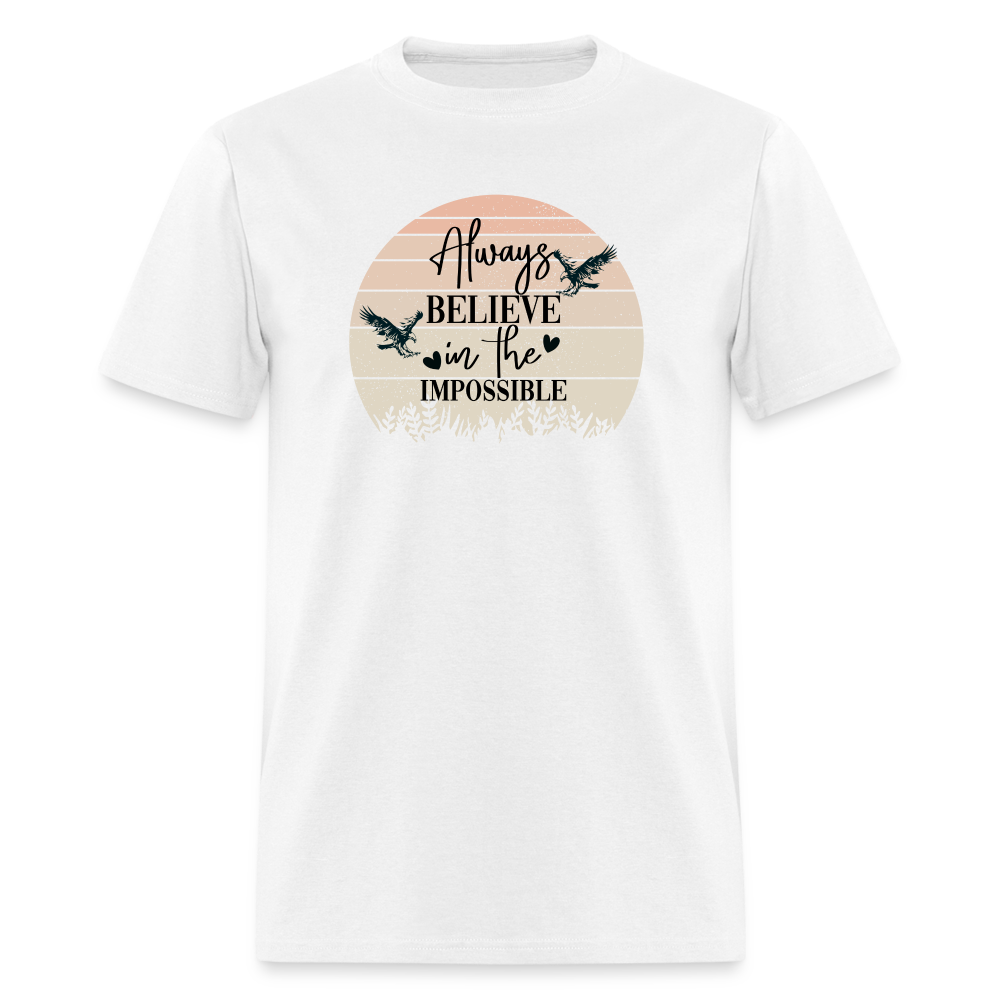 Unisex Classic T-Shirt-Believe - white